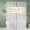 Frosted, variant on Shower Curtain Liner 2 Pack, 72 x 65 Inches PEVA Plastic Shower Liner with Heavy Duty Stones and 12 Rustproof Metal Grommet, Lightweight Waterproof Shower Curtain - White