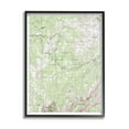 thumbnail image 3 of Stupell Industries Yosemite National Park and Wilderness Topographic Map Geography, 16 x 20, Design by Daphne Polselli, 3 of 5