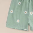 thumbnail image 5 of UAYOTSE Toddler Girl Romper Summer Clothes Floral Straps Rompers Jumpsuits Baby Girl Clothes Outfits,Sizes 6-12 Months, 5 of 6