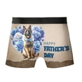 thumbnail image 2 of Belgian Malinois Proud Dad Happy Father's Day All Over Print Boxer Briefs Underwear for Men Dad Sheepdog Dog Lover Gifts - 02008, 2 of 6