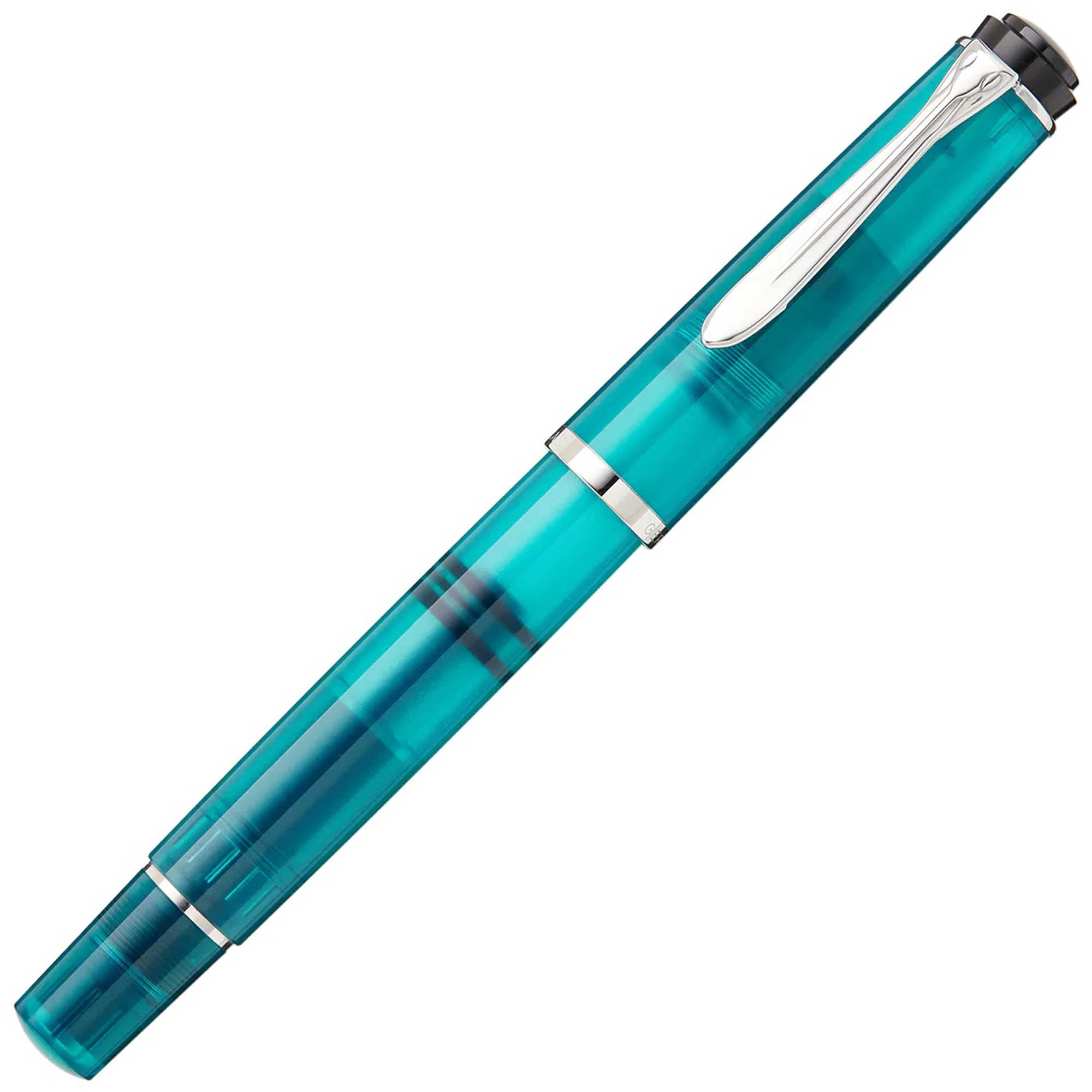Pelikan 822060 Classic M205 Apatite Resin Fountain Pen, Medium