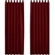 thumbnail image 1 of Cortinas opacas Laklulu - Cortina roja para sala de estar, decoración de ventanas, bloque luminoso, anti-UV, opaca para el hogar, dormitorio, puerta, ahorro de energía, L 140 x H 220 cm, 2 piezas,, 1 of 8