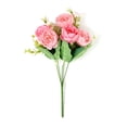 thumbnail image 2 of Ramo de peonías artificiales de imitación para decoración de bodas., 2 of 8