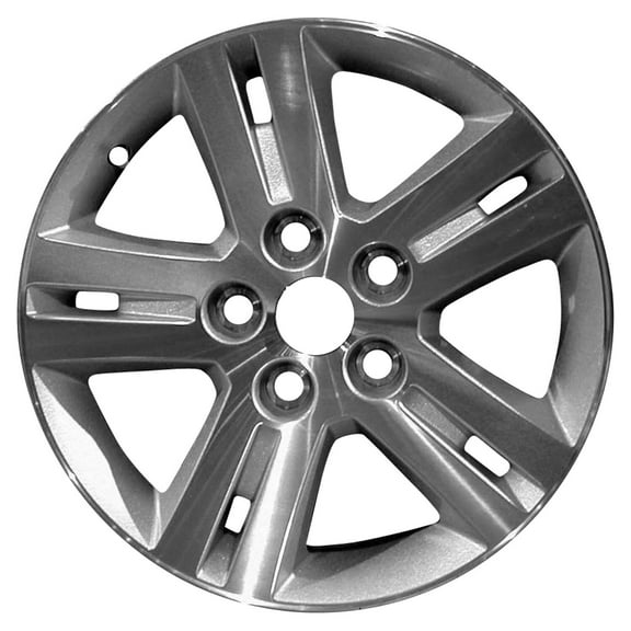 Remanufactured Machined and Painted Charcoal Aluminum Wheel 17 x 6.5 fits 2008-2020 Dodge Grand Caravan