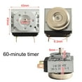 thumbnail image 1 of Electric Oven Timer Switch Easy To Install And Durable for Electric Pressure Cooker Rice Cooker Steamer Mechanical Timer #3, 1 of 9