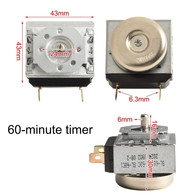 Electric Oven Timer Switch Easy To Install And Durable for Electric Pressure Cooker Rice Cooker Steamer Mechanical Timer #3