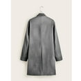 thumbnail image 5 of Men Winter Coats Men'S And Winter Business Woolen Coat Fashion Double Breasted Lapel Mid Length Coat Coat Winter Coats for Men, 5 of 5