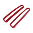 thumbnail image 3 of 2x embellecedor de rejilla frontal, rejilla de radiador confiable y fácil de instalar para Rojo, 3 of 8