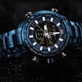 thumbnail image 4 of Temporizador NAVIFORCE NAVIFORCE Luxury Dual Display Digital Quartz Men Watch Reloj deportivo de acero inoxidable luminoso Reloj cronógrafo Water-Proof Man Clock + Caja de regalo NAVIFORCE Temporizador, 4 of 7