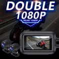 thumbnail image 1 of Dual 1080P Motocicleta DVR Impermeable Moto Cámara WiFi GPS Dash Cam Frontal Trasera Conducción Video Grabadora Caja Negra, 1 of 5
