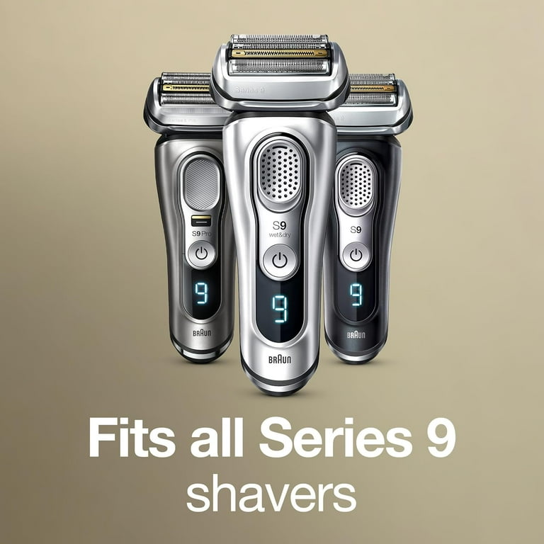 Braun Series 9 Electric Shaver Replacement Head 92S - Silver Braun Series 9 Electric Shaver Replacement Head 92S - Silver