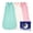 Pink&green&cream, variant on 3 Pack-Lightweight Summer Baby Sleep Sack 0-6 Months 100% Cotton Breathable Unisex Sleeping Bag 2-Way Zipper Baby Wearable Blanket Toddler Sleep Sack 0.5 Tog