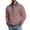 Watermelon Red_03, variant on Mens Long Sleeve Polo Shirts Lapel Collar Button Pullover Color Block Denim Patchwork Lightweight Trendy Daily Casual Shirt Khaki XXL