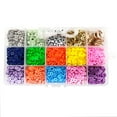 thumbnail image 1 of Jewelry Making Beads Bracelets Keychains DIY Crafting Materials Aesthetic Assortments Handmade Crafts Art Work for Beginners 15-Cell, 1 of 10