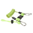 thumbnail image 1 of Diving Hook Rope, Stainless Steel Diving Anti Lost Hook Spring Rope Coiled Lanyard for Diving Outdoor Climbing, 1 of 7