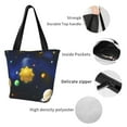 thumbnail image 4 of Easygdp Solar System Bolso de Hombro para Mujer, Bolso Bandolera y Cartera de Mano Elegante para Uso Diario, 4 of 6