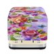 thumbnail image 3 of "Funda para tostadora de 2 rebanadas, funda protectora para utensilios de cocina, para electrodomésticos de cocina, con diseño de flores estilo shabby chic vintage", 3 of 6