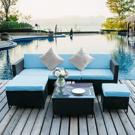 sofa porch 6pcs cushioned 1pc 5pcs deck