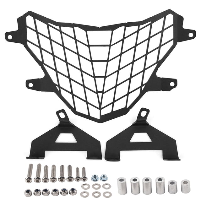 Cubierta de faro de motocicleta de aleación de aluminio, rejilla de faro compatible con G310GS G310 GS 17-19