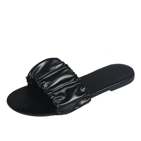 

Womens Sandals Flat Slippers Open Toe Comfy Beach Roman Shoes Flip Flop Summer Open Toe Slide Sandals Comfortable Flats Flip-Flops Sandal Casual Platforms Wedge Sandals Heeled Sandals A3575