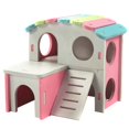 thumbnail image 2 of Wooden Hamster Mouse Rat Pig Small Pet Nest House Cage Climbing Exercise Toy, 2 of 6