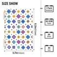 thumbnail image 2 of FORMRS 1-Subject Spiral Notebook 8" x 5" College Ruled 60 Refillable Sheet A5 Hard Cover, Purple Retro Shapes, 2 of 7