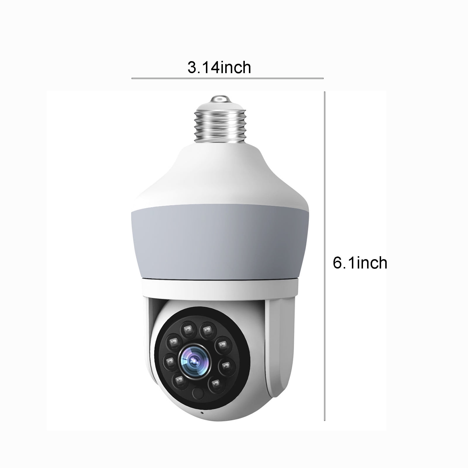 AZXY Wired Security Camera,Smart Security Cameras,1080p Hd Night Vision Wifi Indoor Security Cameras,Mini Hidden Smart Pet Monitors for Home,360 Camera