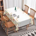 thumbnail image 5 of Nanqianyi Spring Floral Tablecloth,Waterproof Reusable Rectangle Table Cover for Kitchen Dining Party,52"x70", 5 of 6
