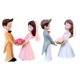 thumbnail image 1 of GOOHOCHY 2 pares de figuras de parejas de novia Romantic Wedding Bride Novias Estatuas de la boda Decors, 1 of 7
