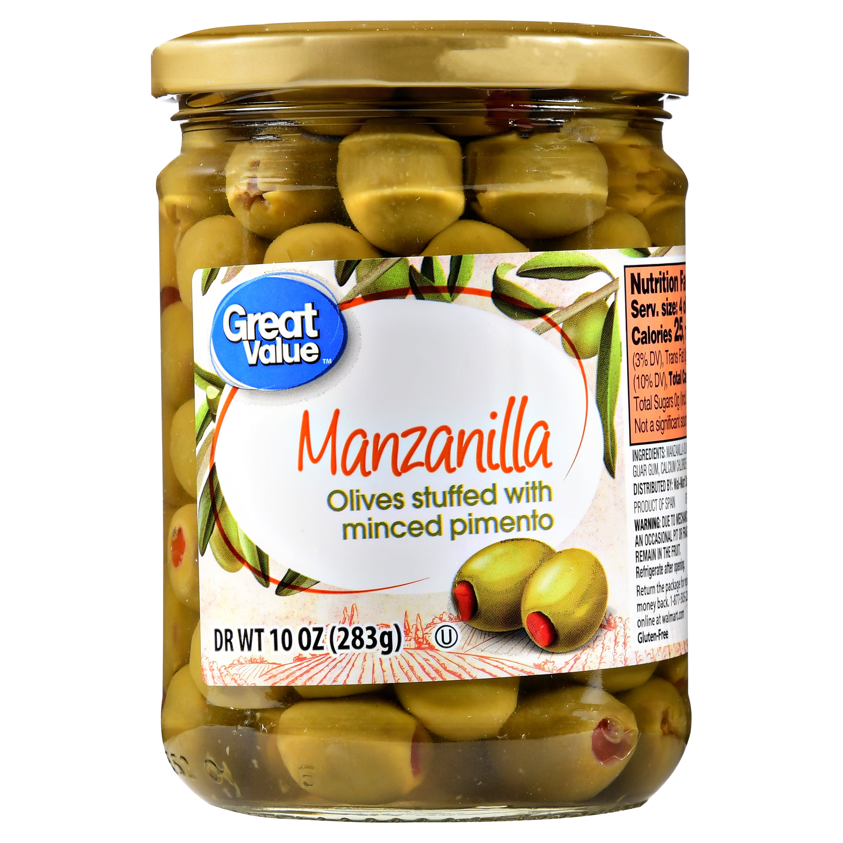 GV MANZ OLIVE 10OZ
