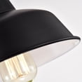 thumbnail image 5 of RADIANCE goods Industrial 1 Light Textured Black Indoor Wall Sconce 9" Wide, 5 of 13