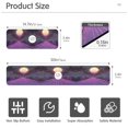 thumbnail image 3 of Yayeee Faucet Mat for Kitchen Sink 14.7" Diatomite Long Splash Guard Pad, Black Neon Road, 3 of 7