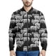 thumbnail image 2 of Chaqueta con cremallera y estampado 3D de ovejas y animales de dibujos animados para hombre, sudadera de gran tamaño, chaquetas de calle geniales para primavera y otoño, abrigos de manga larga, 2 of 4