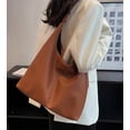 thumbnail image 4 of LHSHIDU Slouchy Bags for Women Retro Vegan Leather Purse Luxury Designer Shoulder Bag Fashion Shopping Tote Bag 2pcs, 4 of 9
