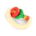 thumbnail image 3 of Baby , Cute Shape Baby Rattle Solid Wood  For Early Education For Infant, 3 of 8