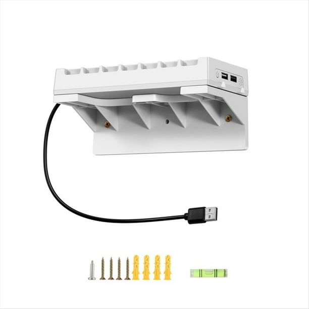 Para Consola de Juegos, Soporte de Pared, Estante de Almacenamiento de Montaje en Pared para , Soporte de Manejar de Juego, Soporte Antideslizante