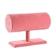 thumbnail image 2 of Soporte para diadema, accesorios para fotos, protección, suave, flocado, PVC, organizador de aros para el cabello Rosado, 2 of 9