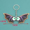 thumbnail image 1 of halloween keychain Bat Pumpkin Spectre Reaper Keyring 3D Silicone Halloween Key Chains Car Key Accessory for Men Holiday Party, 1 of 5