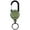 Green, variant on 3 in 1 New Multifunctional Retractable Pull Reel Carabiner Keychain, Heavy Duty Carabiner Badge Holder & Retractable Keychain with Badge Strap and Key Ring