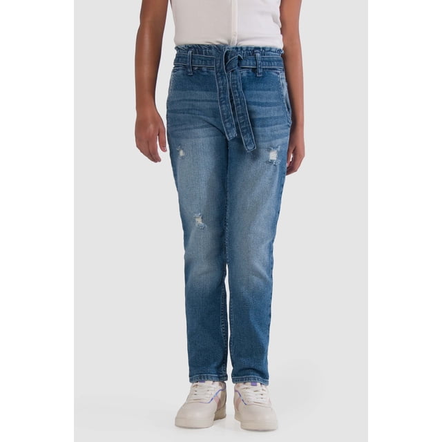 Jeans Oggi Niña Paper Bage Vintage 2244107 Fit Regular
