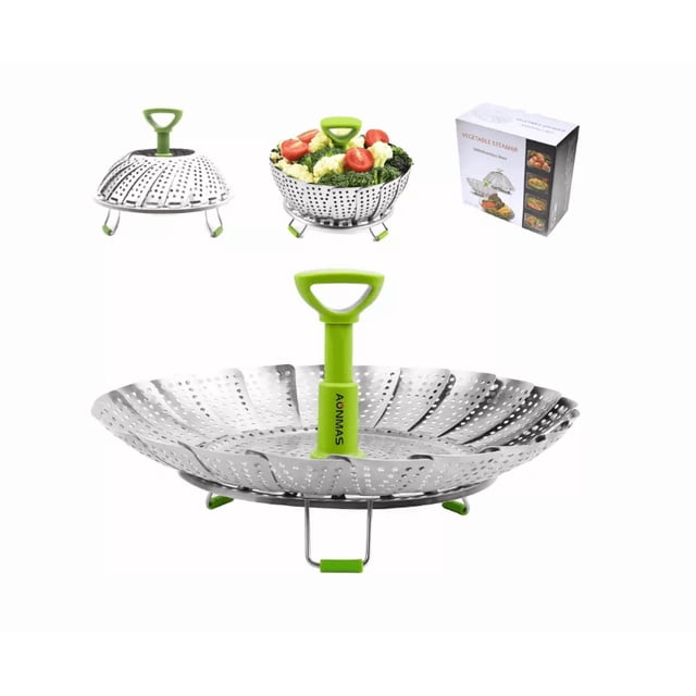 Vaporera Xtellar Verduras Vaporizador Cesta Plegable