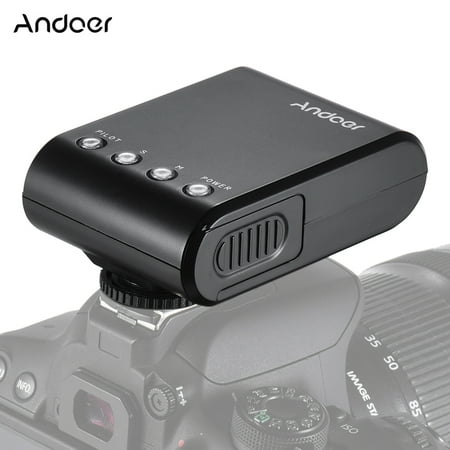 Digital Cameras Hot Shoe - Andoer WS-25 Professional Portable Mini Digital Slave Flash Speedlite On-Camera Flash with Universal Hot Shoe GN18 for Canon Nikon Pentax Sony a7 nex6 HX50 A99 Camera