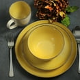 thumbnail image 6 of Elama Mellow-Yellow 16-Piece Dinnerware Set, 6 of 6