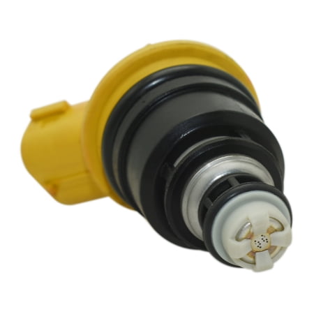 16600-AA170 16600AA170 OEM 550cc Yellow Side Fuel Injectors Compatible With S ubaru Sti WRX GC8 Impreza Lagacy