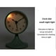 thumbnail image 4 of Nordic Metal Round Alarm Clock, Silent Table Clock, Home Decor A, 4 of 5