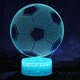 thumbnail image 3 of Lámpara 3D de fútbol, luz nocturna LED, cambio de 7 colores, 3 of 5