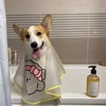 thumbnail image 4 of Capa ajustable para perros para todos los cachorros que facilita el aseo Capa resistente al agua, 4 of 8