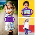 thumbnail image 6 of BMOUO Fire 7 2022 Tablet Case (12th Generation,2022 Release), Fire 7 Tablet Case for Kids, with Shoulder Strap, Shockproof Light Weight Kids Case for Amazon fire 7 Tablet 7” Display 2022, Purple, 6 of 6