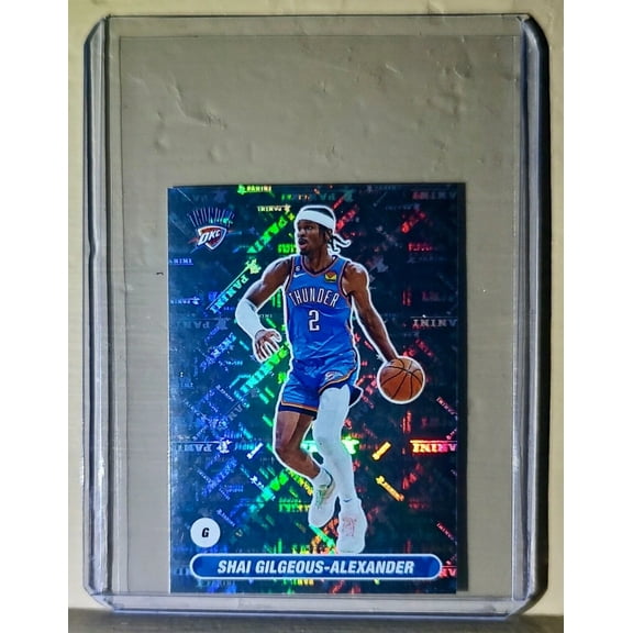2023-24 Shai Gilgeous-Alexander Panini NBA Basketball #413 Sticker Thunder