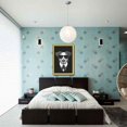 thumbnail image 4 of Gafas oscuras traje perro dibujo al óleo pintura al óleo negra imagen Animal casa pared arte cartel lienzo foto pared pintura Methold JJ13190-20, 4 of 6